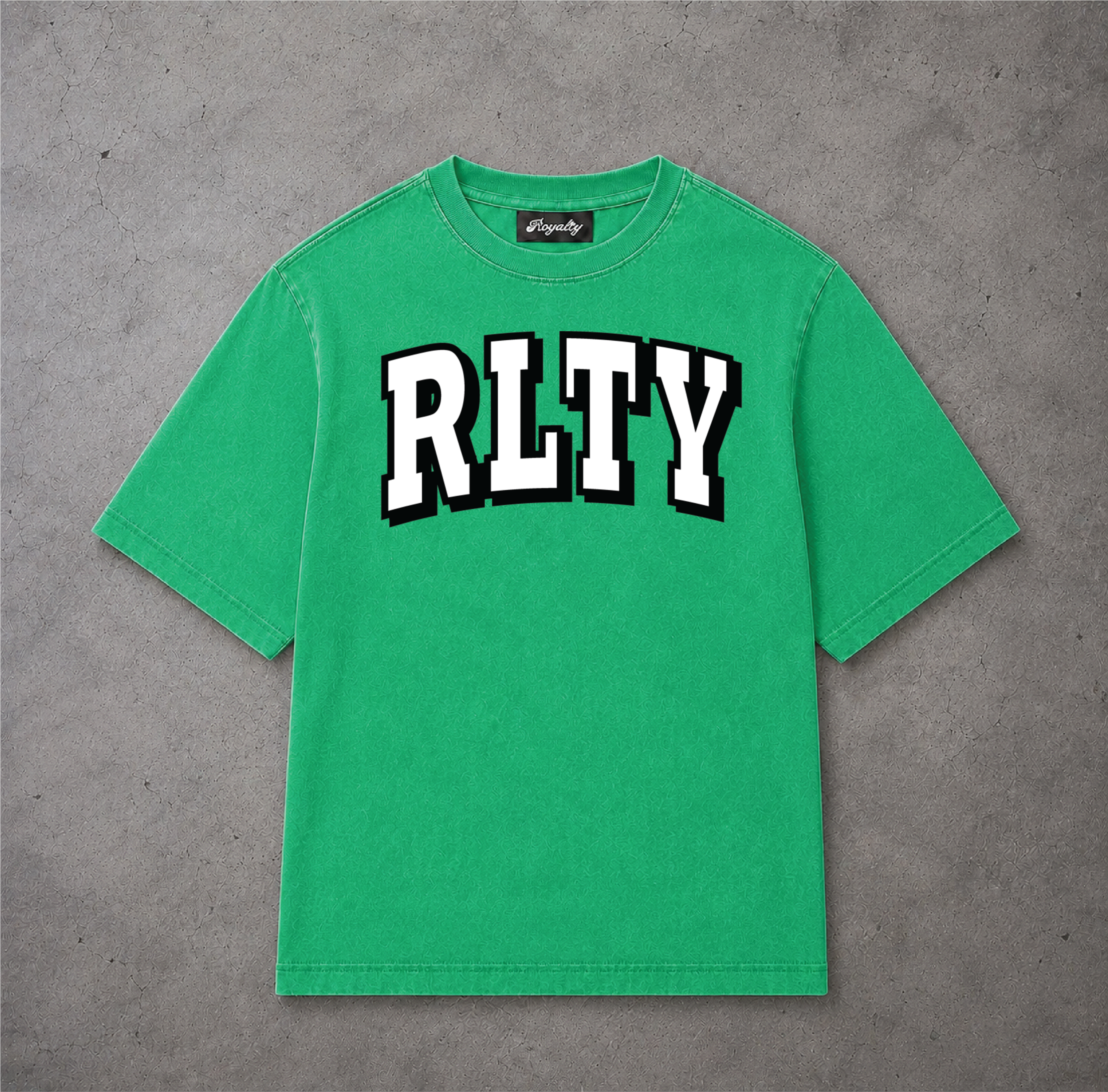 RLTY Collegiate Wash Tee