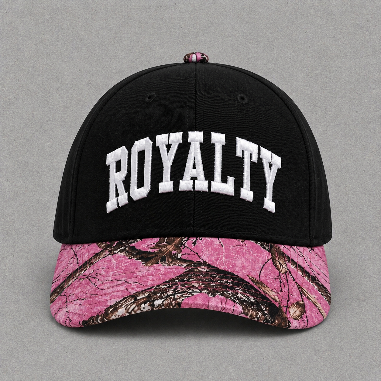 Pink Tree Camo Snapback