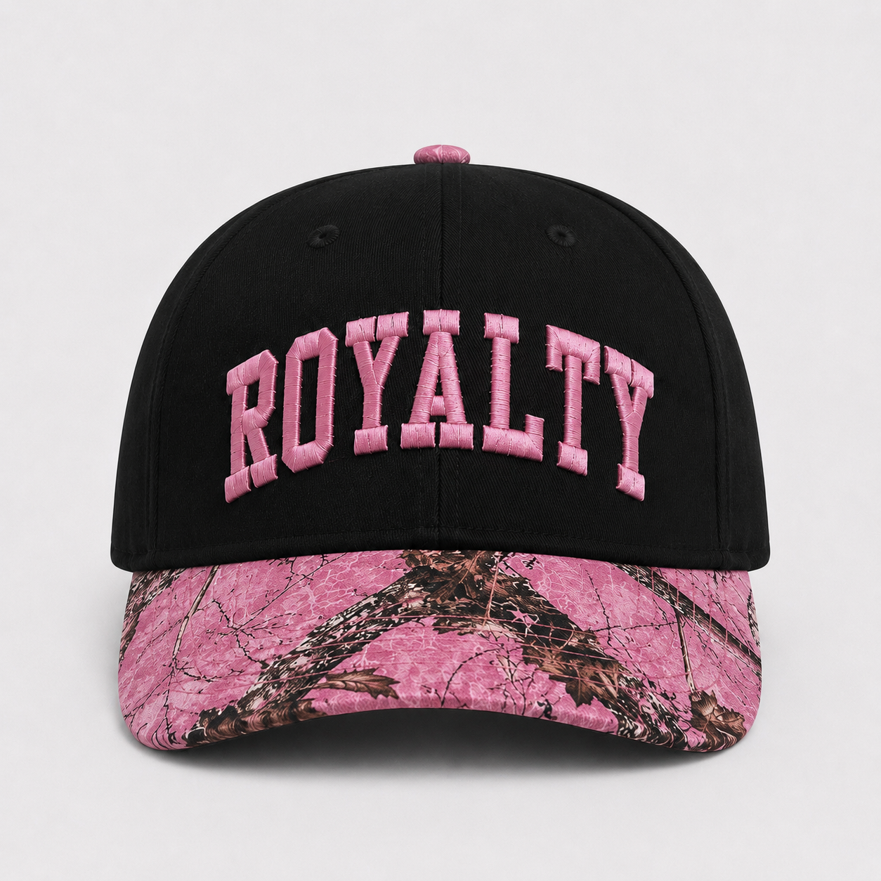 Pink Tree Camo Snapback