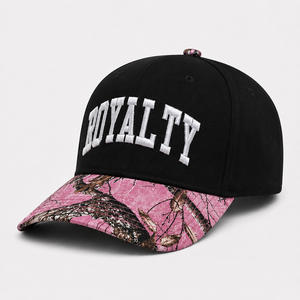 Pink Tree Camo Snapback