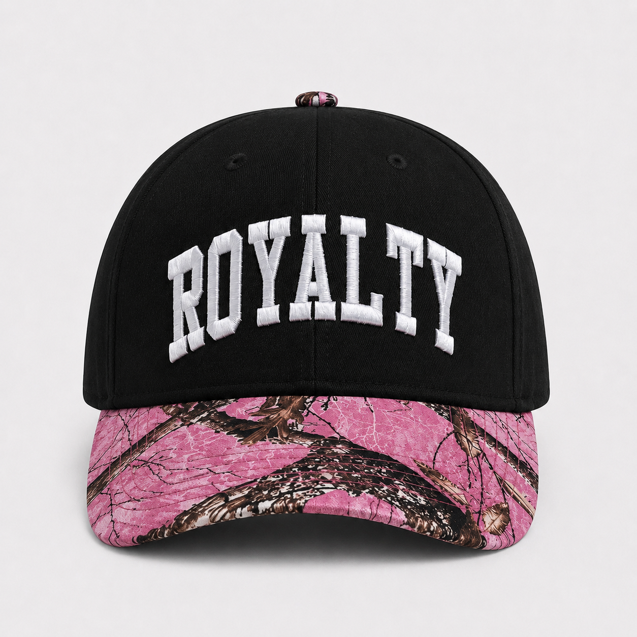 Pink Tree Camo Snapback