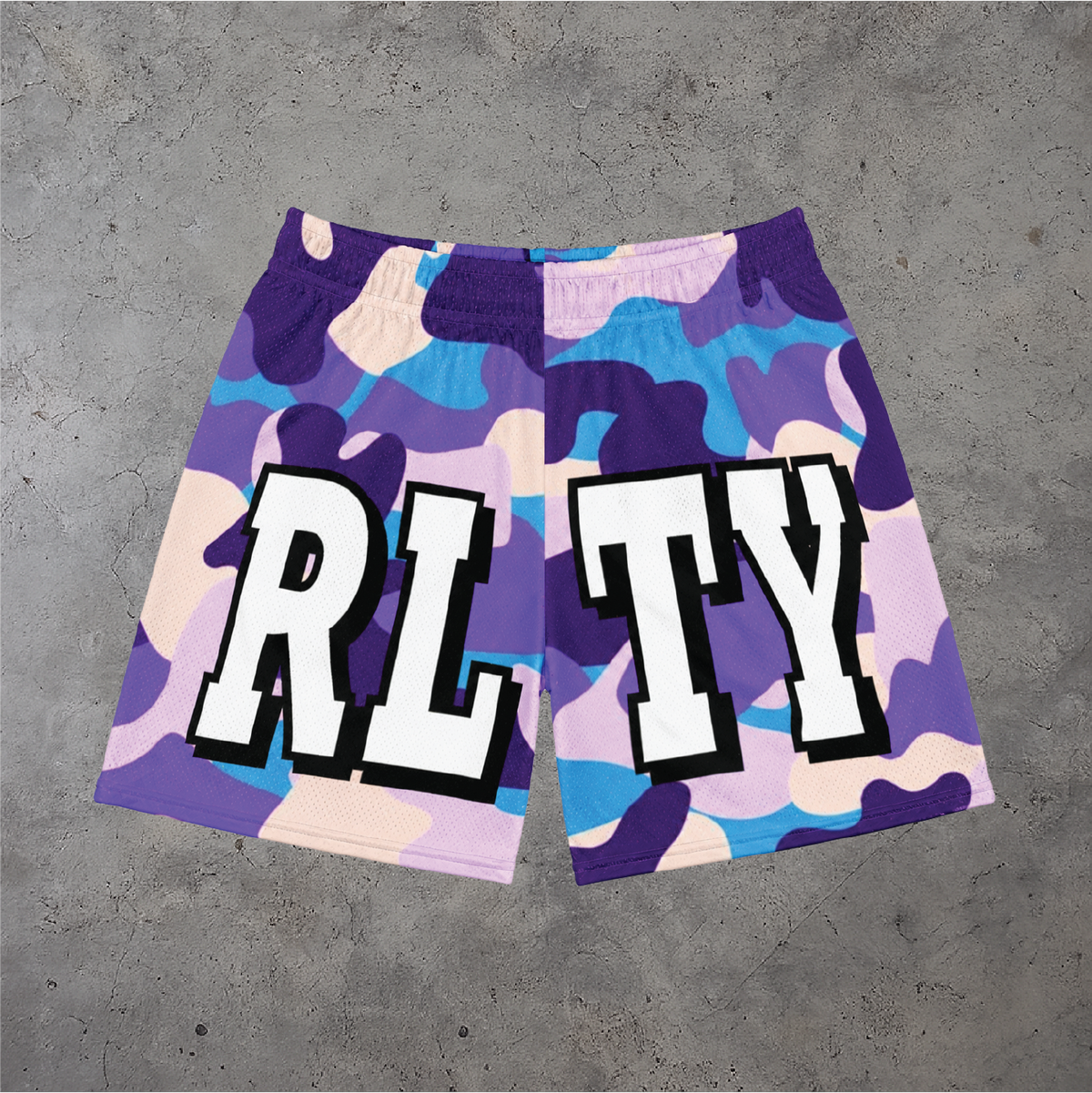 RLTY Camo Shorts