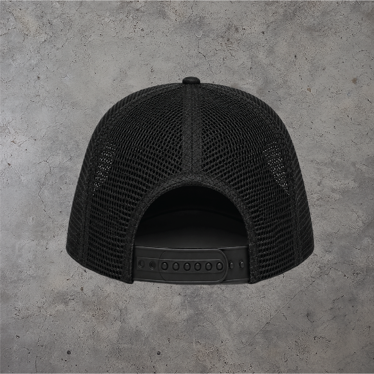 Blue Flames Trucker Hat