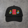 Blue Flames Trucker Hat