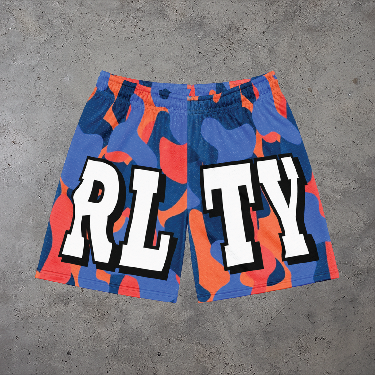 RLTY Camo Shorts