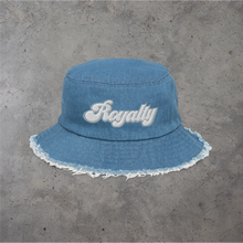 Load image into Gallery viewer, Script Distressed Bucket Hat