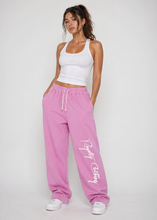 Load image into Gallery viewer, Pink Signature Sweatpants