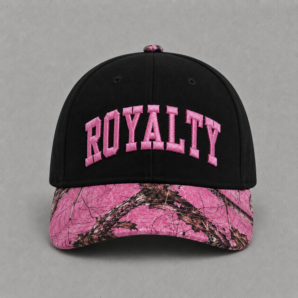 Pink Tree Camo Snapback
