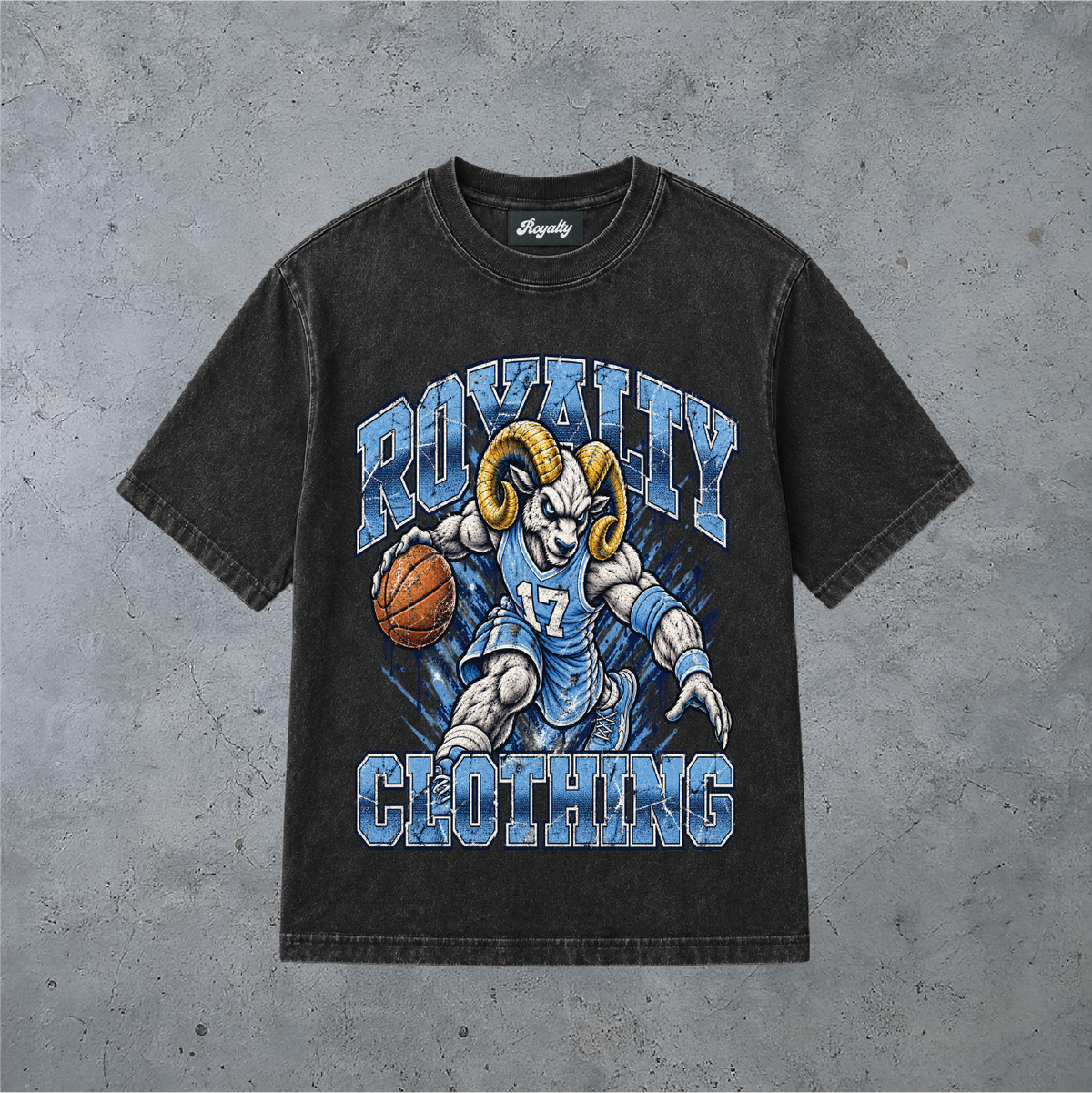 Royalty Gridiron Tee (UNC)