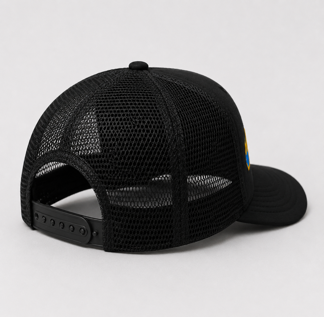 Blue Flames Trucker Hat