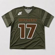 Load image into Gallery viewer, Olive Boxy Football Jersey