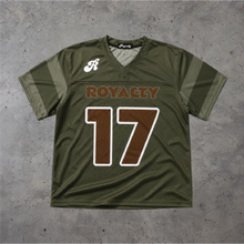 Load image into Gallery viewer, Olive Boxy Football Jersey