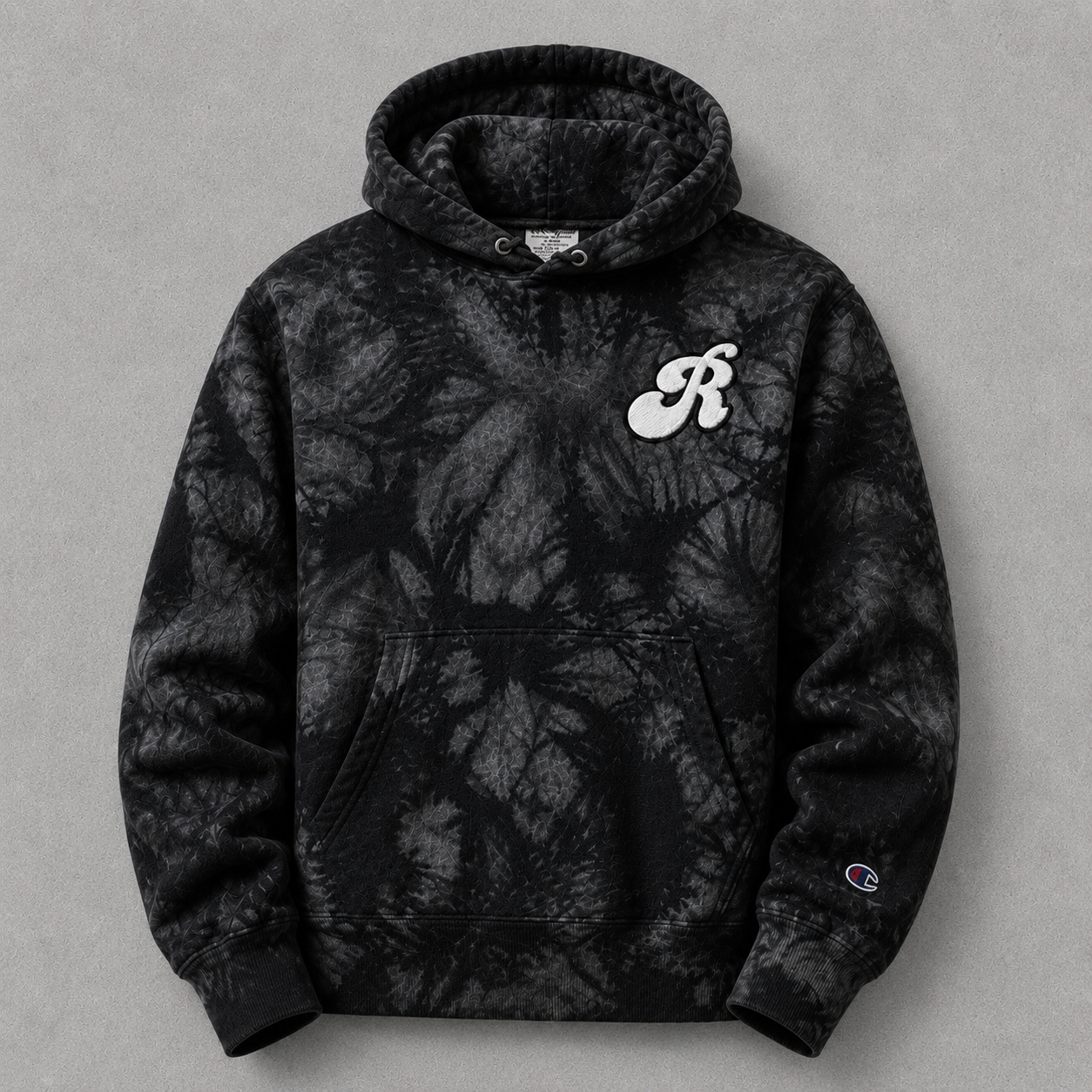 "R" Tie-Dye Hoodie