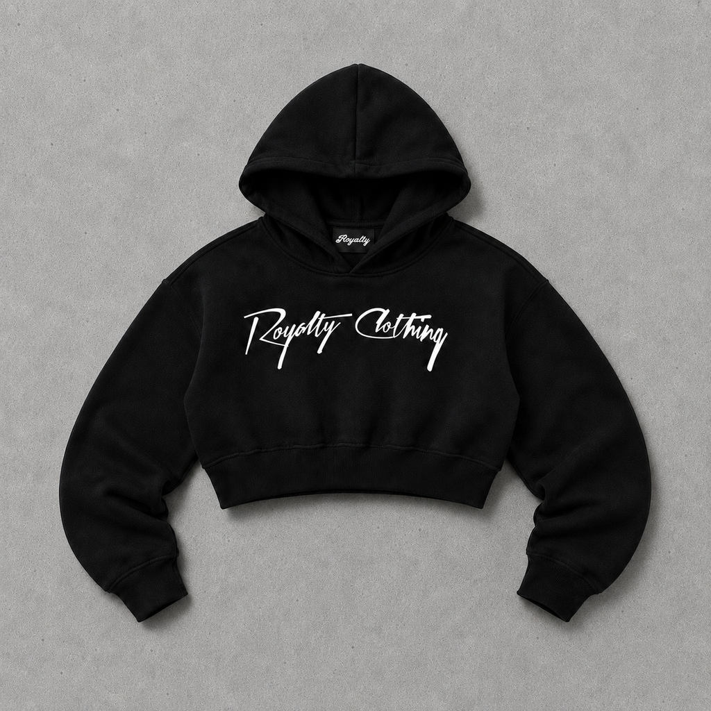 Royalty Clothing Cropped Hoodie