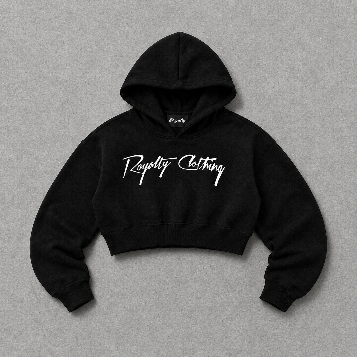 Royalty Clothing Cropped Hoodie