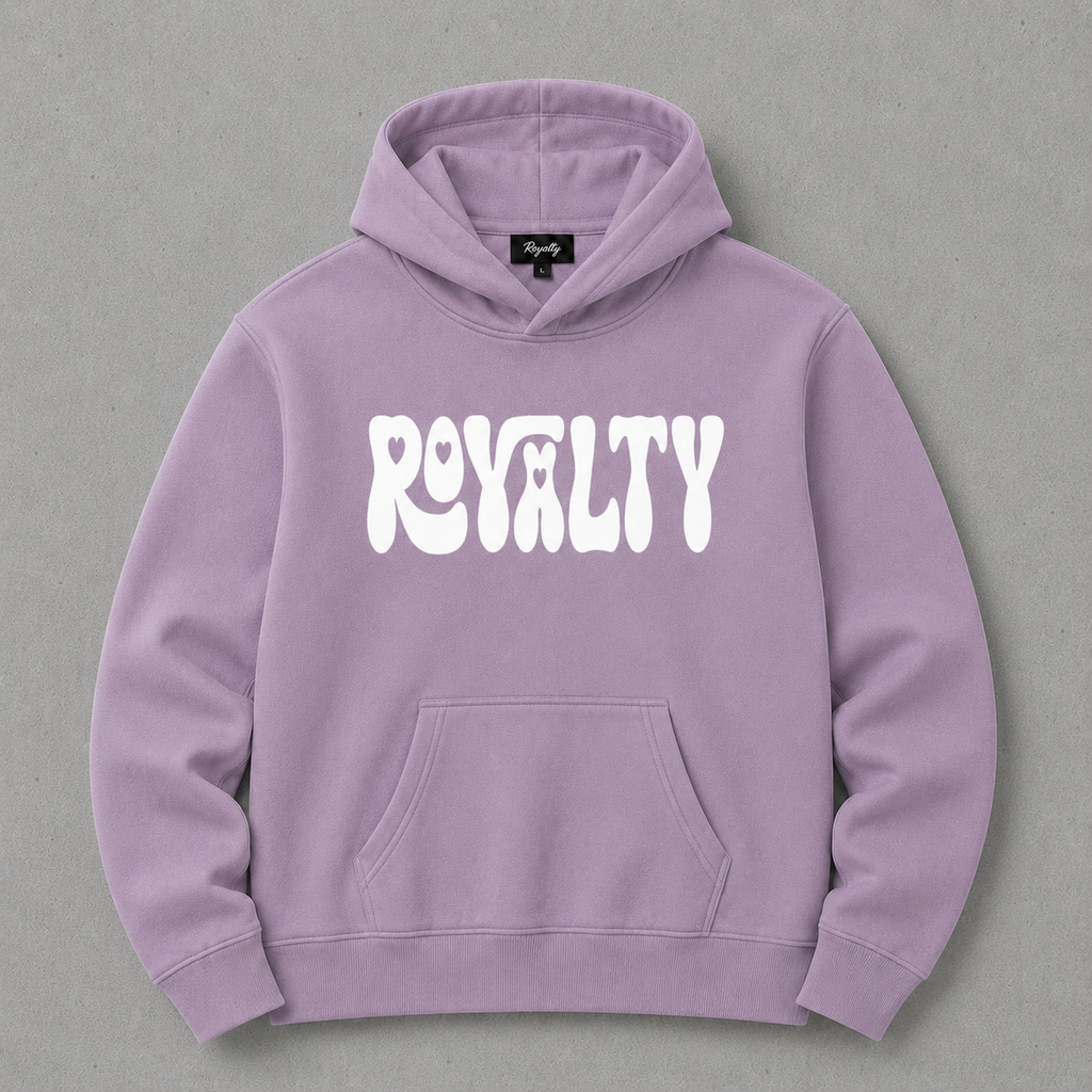 Royal Hearts Oversize Hoodie