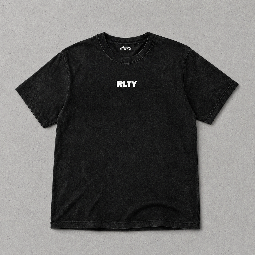 RLTY Snow Washed Tee
