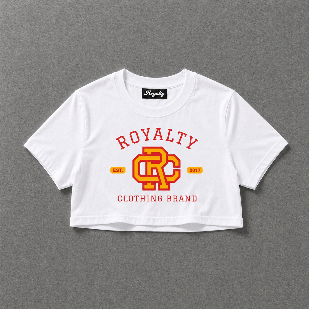 University Crop Tee