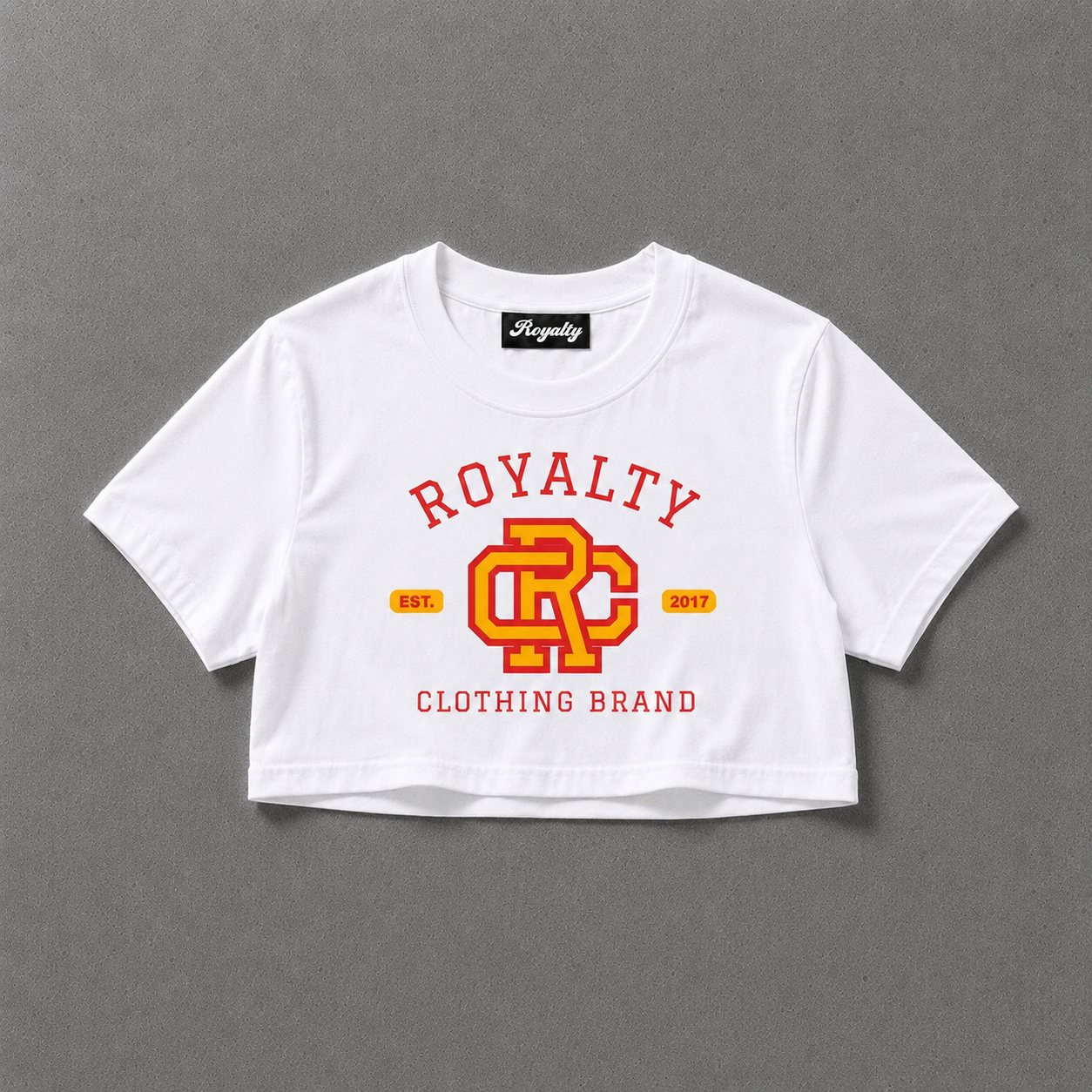 University Crop Tee