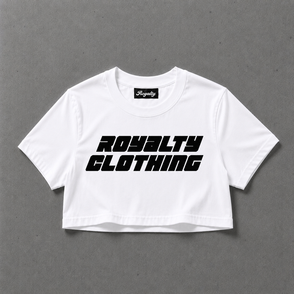Royalty Clothing Crop Tee