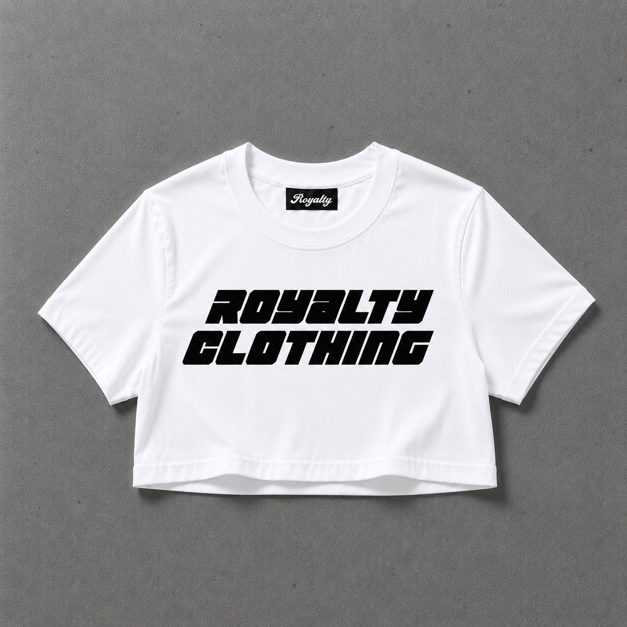 Royalty Clothing Crop Tee