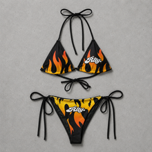 Load image into Gallery viewer, Flames String Bikini