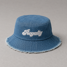 Load image into Gallery viewer, Script Distressed Bucket Hat
