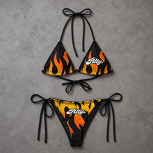 Load image into Gallery viewer, Flames String Bikini