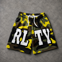 Load image into Gallery viewer, RLTY Camo Shorts
