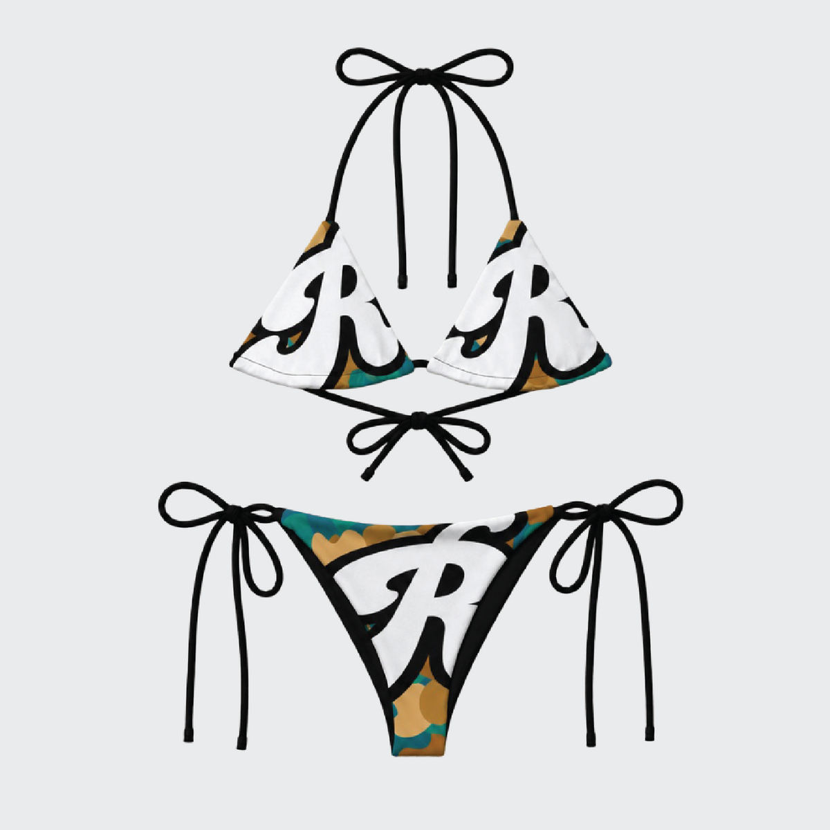 Big R Camo String Bikini