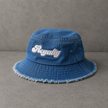 Load image into Gallery viewer, Script Distressed Bucket Hat