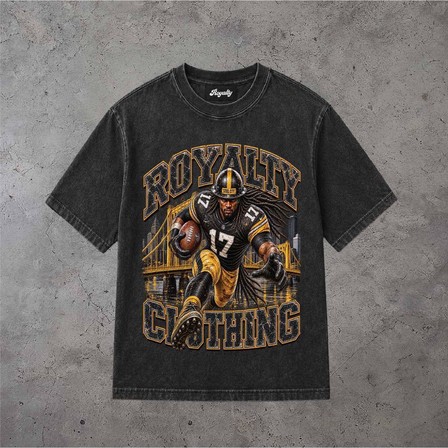 Royalty Gridiron Tee (Pitt)