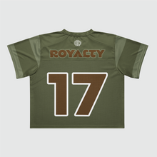 Load image into Gallery viewer, Olive Boxy Football Jersey