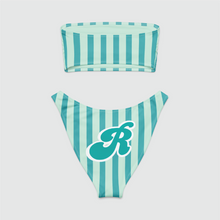 Load image into Gallery viewer, Stripes Bandeau Bikini