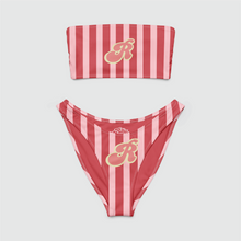 Load image into Gallery viewer, Stripes Bandeau Bikini