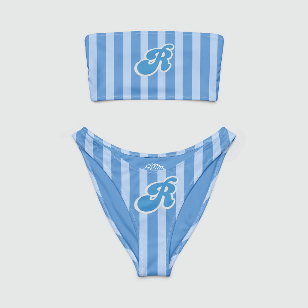 Stripes Bandeau Bikini