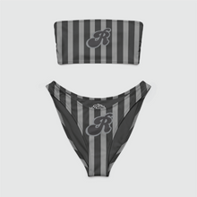 Load image into Gallery viewer, Stripes Bandeau Bikini