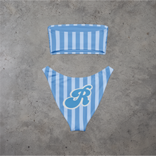 Load image into Gallery viewer, Stripes Bandeau Bikini