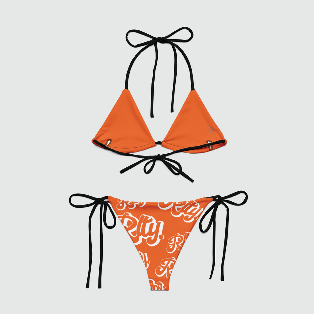 Rlty Pattern String Bikini