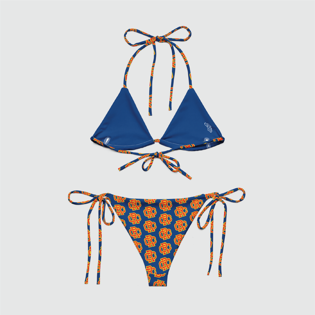 College Letterman String Bikini
