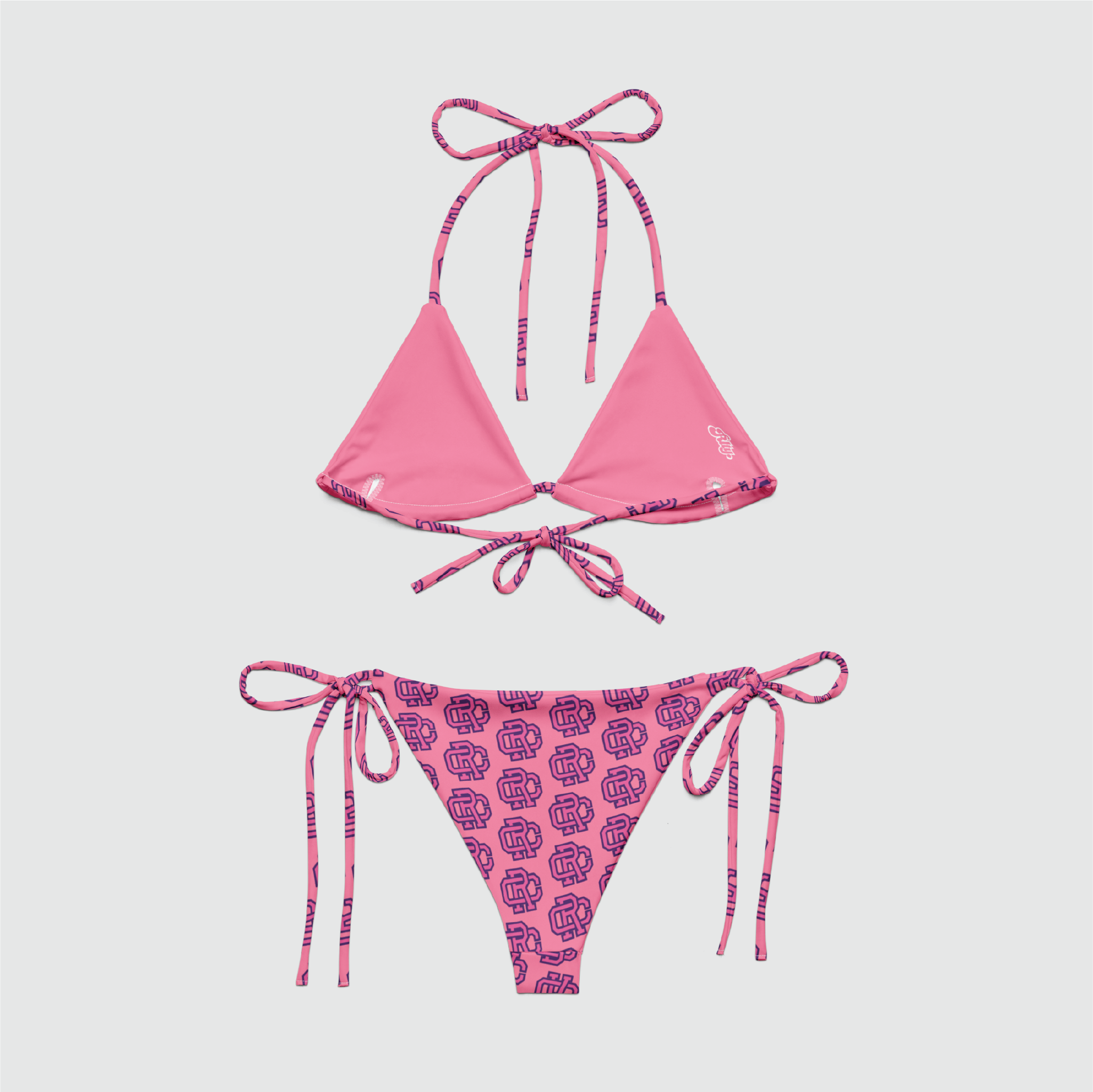 College Letterman String Bikini