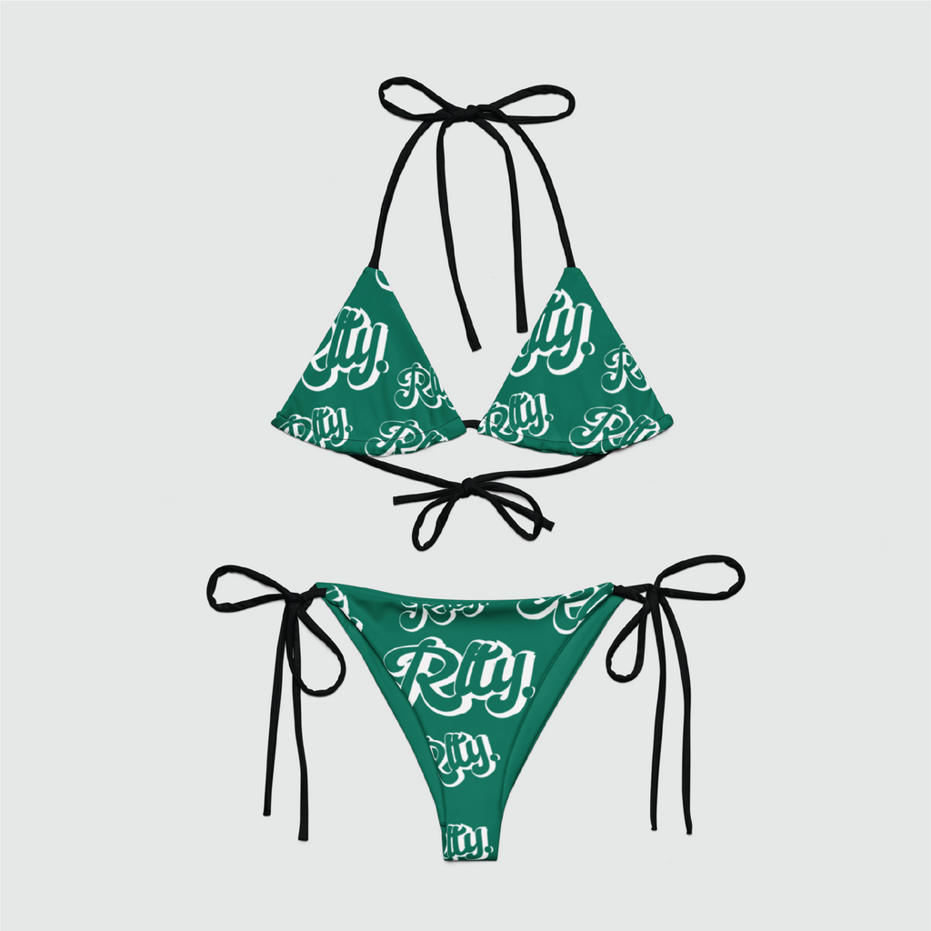 Rlty Pattern String Bikini