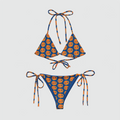 College Letterman String Bikini