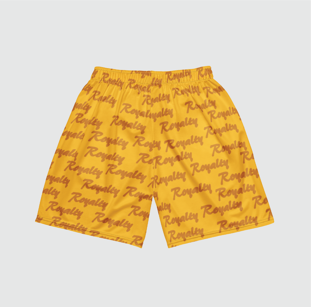 Pattern Mesh Shorts