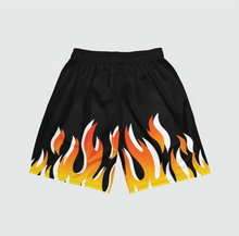 Load image into Gallery viewer, Flames Mesh Shorts