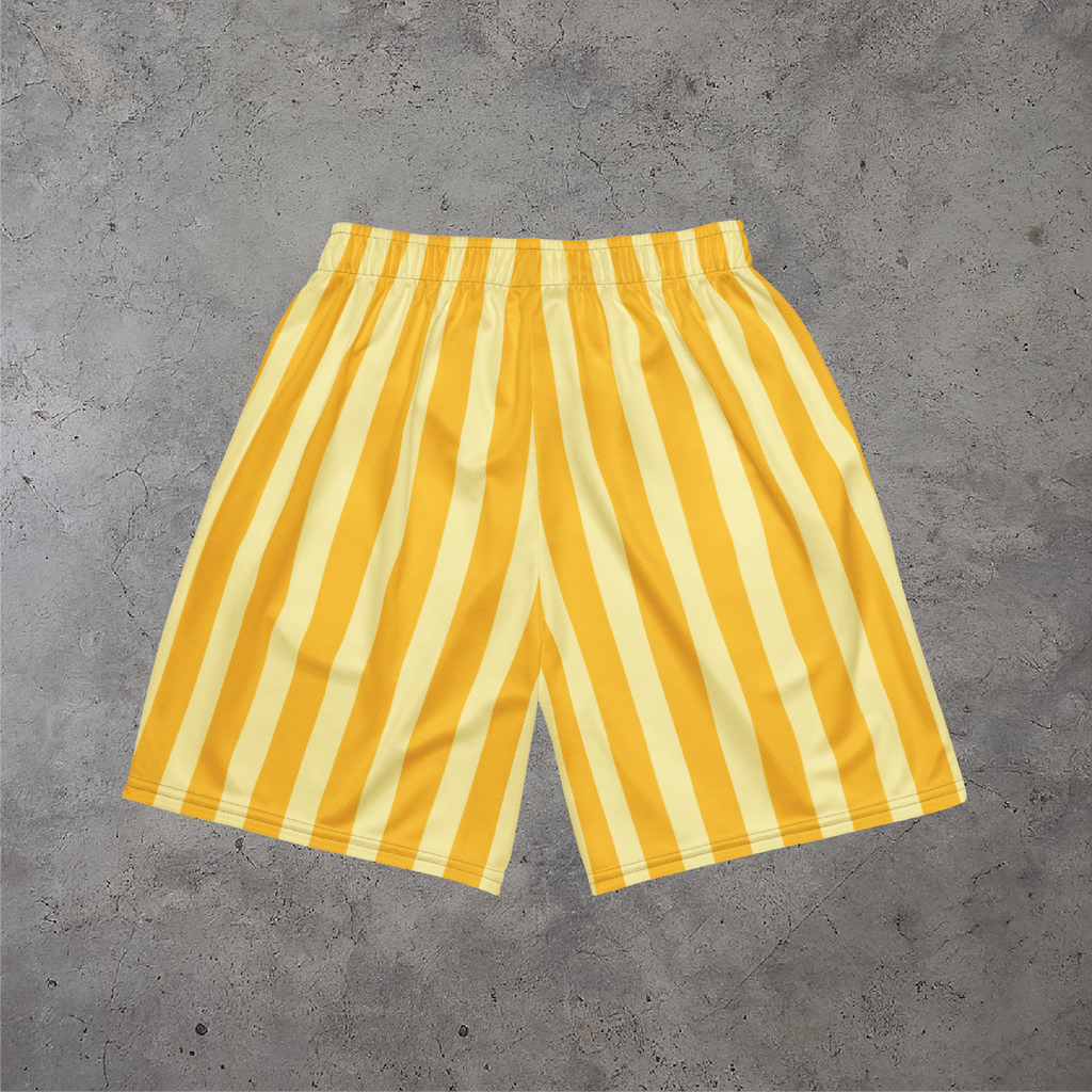 Stripes Mesh Shorts