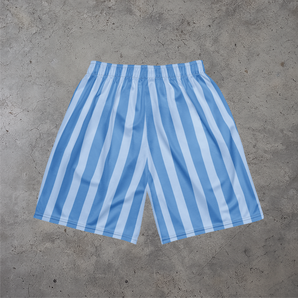 Stripes Mesh Shorts