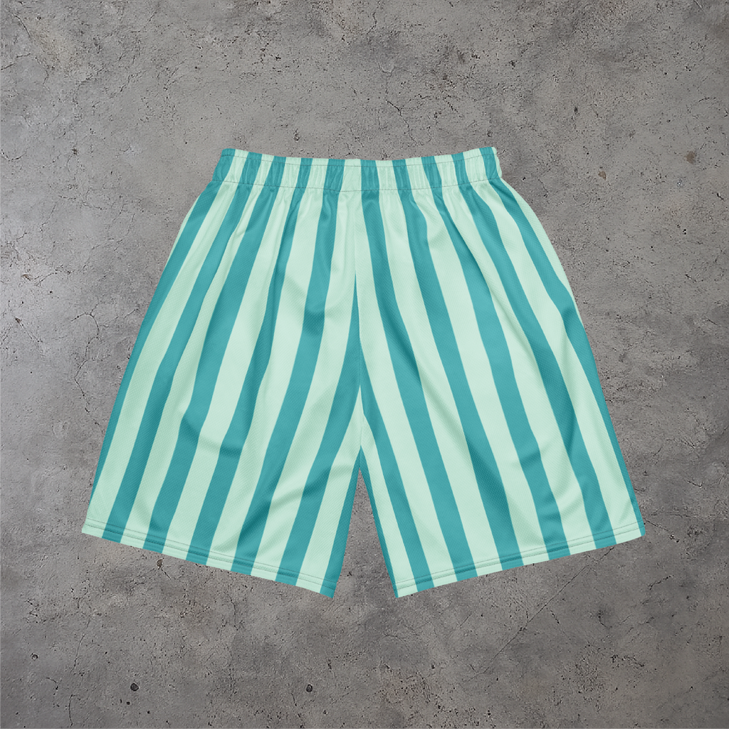 Stripes Mesh Shorts