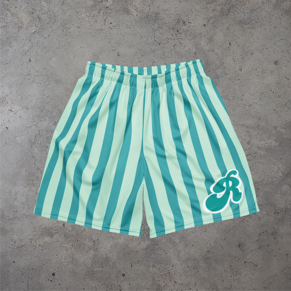 Stripes Mesh Shorts