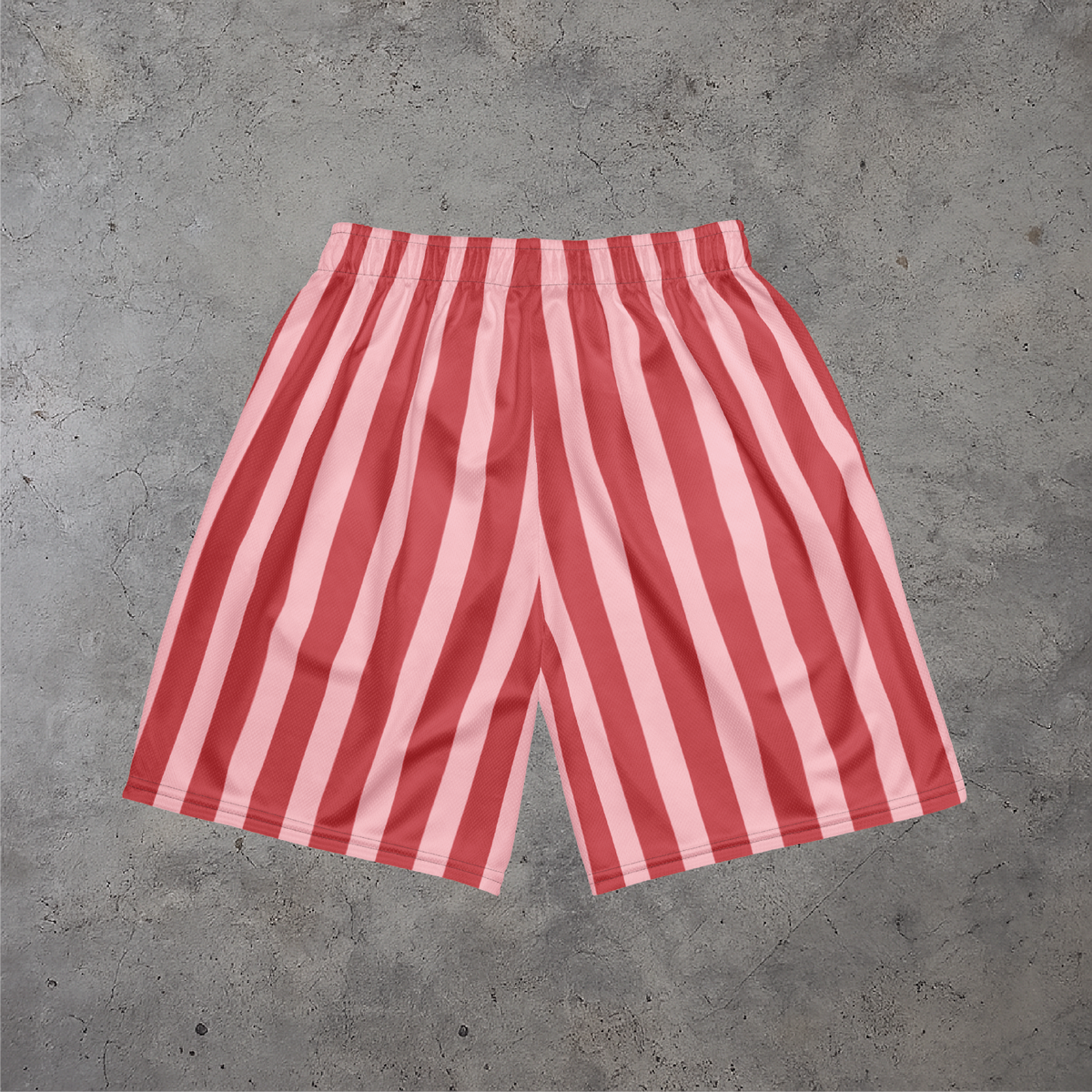 Stripes Mesh Shorts